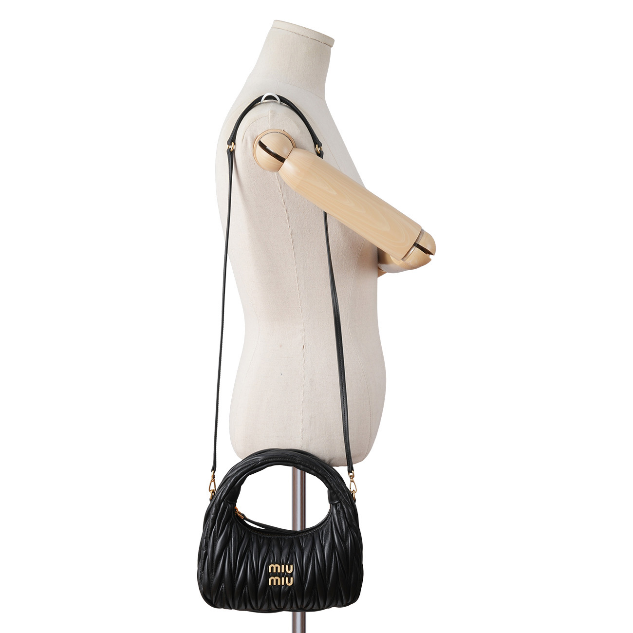 MIU MIU(USED)미우미우 5BC125 완더 마틀라세 호보백